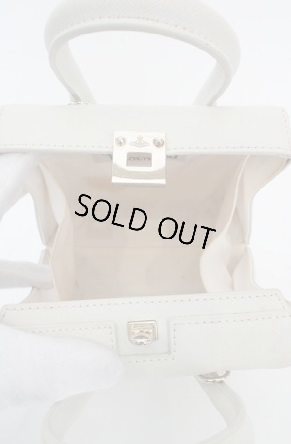画像10: ヴィヴィアンウエストウッド 中古 / KELLY SMALL HANDBAG（ケリースモールハンドバッグ）  オフホワイト  O-26-05-24-016-ba-YM-OS (10)