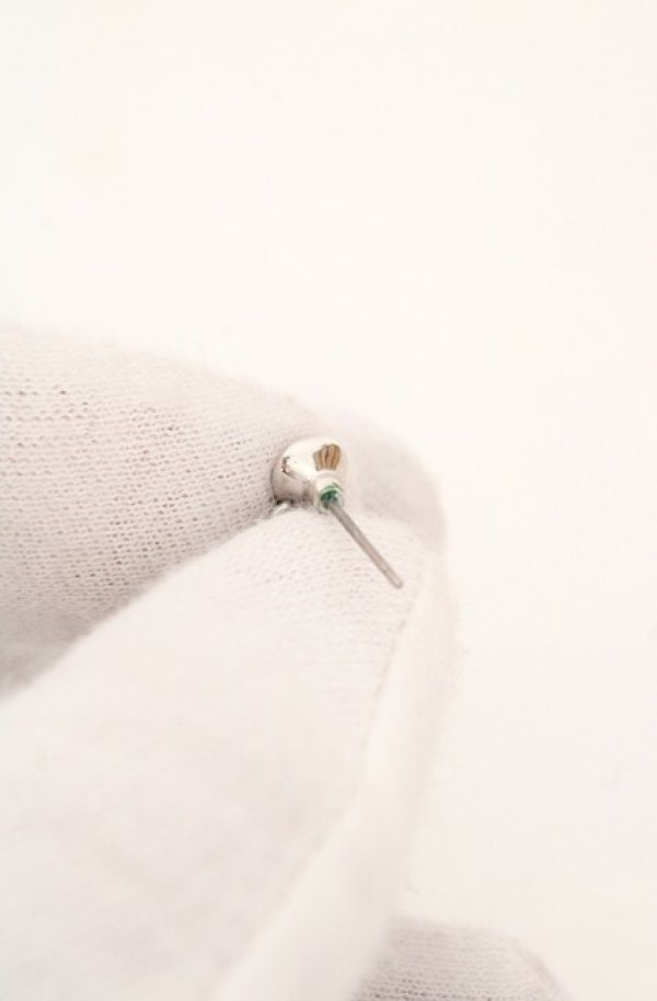 画像5: ヴィヴィアンウエストウッド MAN 中古 / MAN. PEARL DROP シングルピアス  シルバー  O-26-05-24-021-ac-YM-OS (5)