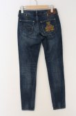 画像4: ヴィヴィアンウエストウッド Anglomania and Lee 中古 /INNY ZIP　デニムパンツ W26 インディゴ  O-26-05-24-009-pa-YM-OS (4)