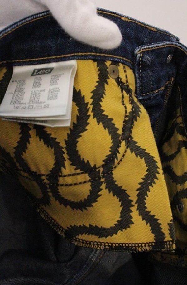 画像7: ヴィヴィアンウエストウッド Anglomania and Lee 中古 /INNY ZIP　デニムパンツ W26 インディゴ  O-26-05-24-009-pa-YM-OS (7)