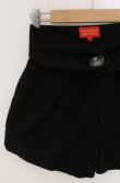 画像2: ヴィヴィアンウエストウッド 中古 / ダブルウエストキュロットパンツ 1 ブラック  O-26-05-24-013-pa-IG-OS (2)