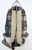 画像7: ヴィヴィアンウエストウッド 中古 / ハンドドローチェックリュック  ブルーｘモス  O-26-05-24-014-ba-YM-OS (7)