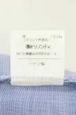 画像6: ヴィヴィアンウエストウッド 中古 / カラーオーブ刺繍ポケット付キ半袖ブラウス  II ブルー  O-26-06-07-002-bl-YM-OS (6)