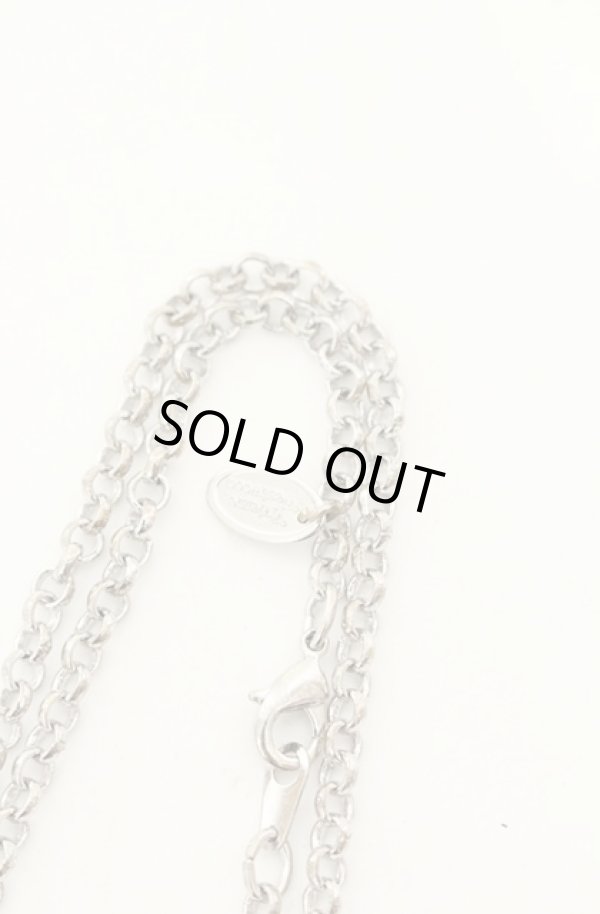 画像3: ヴィヴィアンウエストウッド 中古 / neo bass relirf neckless（ネオバスレリーフネックレス）  シルバー×ピンク  O-26-06-07-024-ac-IG-OS (3)