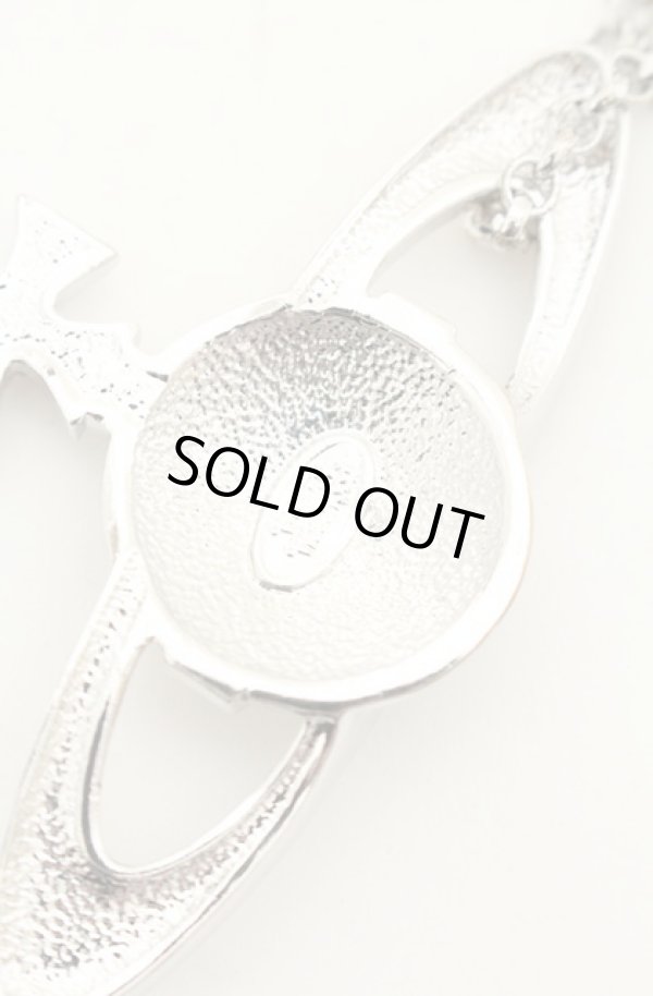 画像5: ヴィヴィアンウエストウッド 中古 / neo bass relirf neckless（ネオバスレリーフネックレス）  シルバー×ピンク  O-26-06-07-024-ac-IG-OS (5)