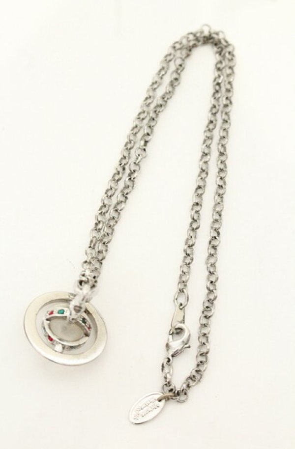 画像4: ヴィヴィアンウエストウッド 中古 / tiny orb pendant（タイニーオーブペンダント）  シルバー  O-26-06-07-026-nl-YM-OS (4)