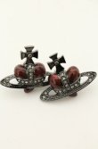画像3: ヴィヴィアンウエストウッド 中古 / diamante heart stud pierce（ディアマンテハートスタッズピアス）  ガンメタル  O-26-06-07-027-ac-YM-OS (3)