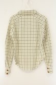 画像4: ヴィヴィアンウエストウッド 中古 / 返シ襟チェックブラウス 2 クリーム  O-26-06-07-005-bl-YM-OS (4)