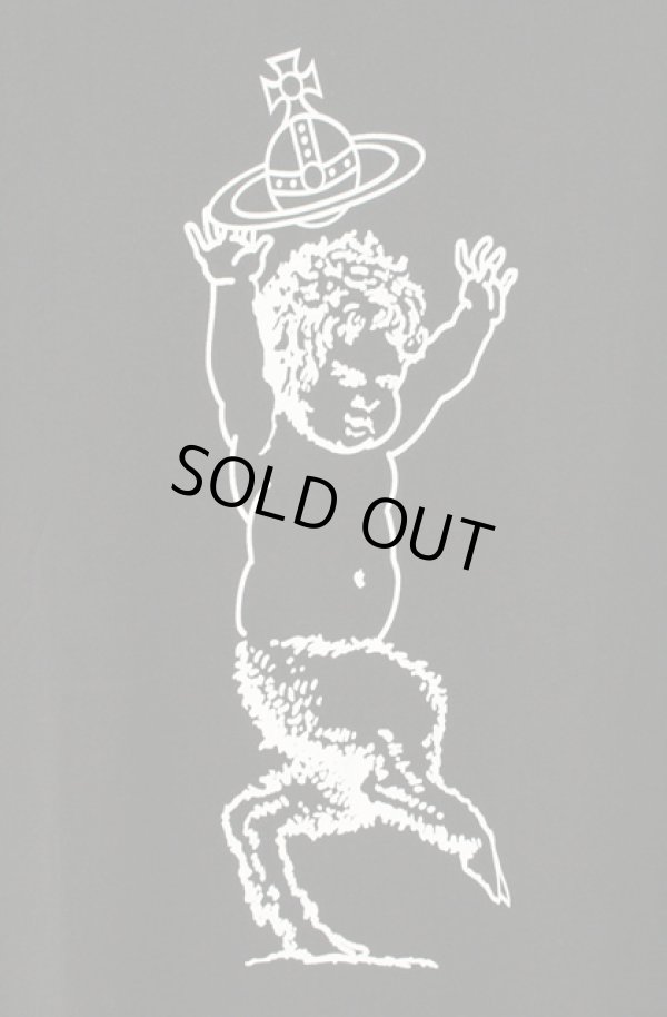 画像2: ヴィヴィアンウエストウッド 中古 / サティアプリントTシャツ M ブラック  O-26-06-07-009-ts-YM-OS (2)