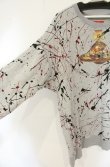 画像2: ヴィヴィアンウエストウッド 中古 / スプラッシュ×ホログラムORBプリント プルオーバースウェット 00 グレー  O-26-06-07-011-to-IG-OS (2)