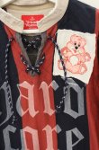 画像2: ヴィヴィアンウエストウッド 中古 / hard coreラグビージャージワンピース 00 レンガｘネイビー  O-26-06-07-012-op-YM-OS (2)