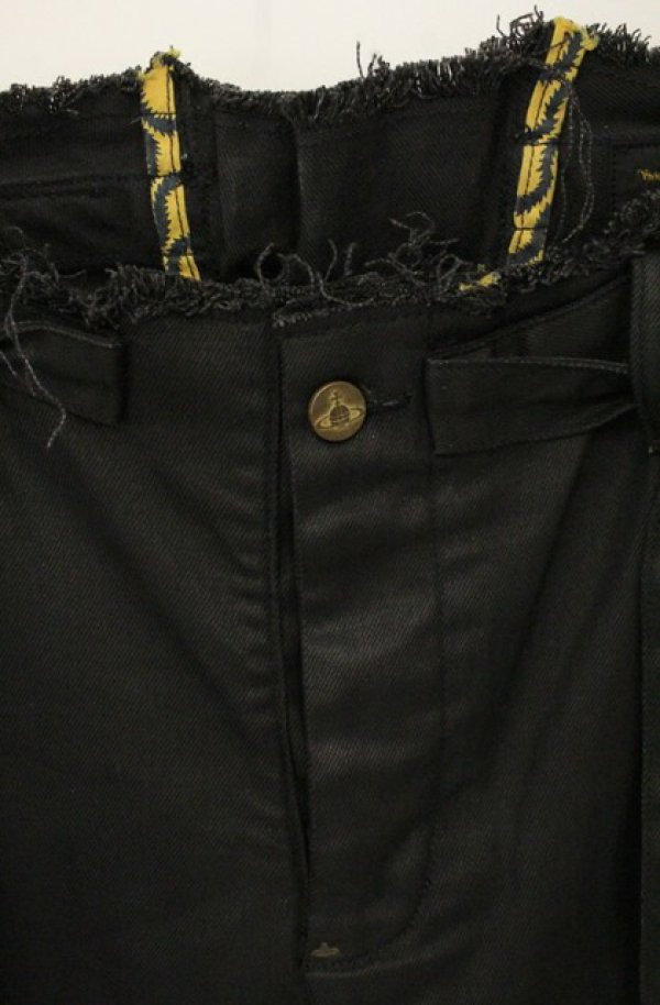 画像2: ヴィヴィアンウエストウッド Anglomania and Lee 中古 / BUMMY ジーンズデニムパンツ W29 ブラック  O-26-06-07-015-pa-YM-OS (2)