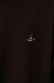 画像2: ヴィヴィアンウエストウッド 中古 / 単色オーブ刺繍タートルニット 02 ワイン  O-26-06-21-017-to-YM-OS (2)