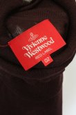 画像5: ヴィヴィアンウエストウッド 中古 / 単色オーブ刺繍タートルニット 02 ワイン  O-26-06-21-017-to-YM-OS (5)