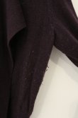画像4: ヴィヴィアンウエストウッド 中古 / 単色オーブ刺繍ボウタイニットソー 2 パープル  O-26-06-21-018-to-YM-OS (4)
