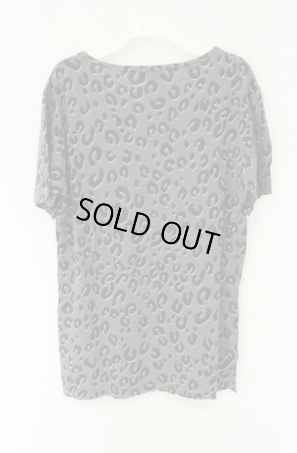 画像4: ヴィヴィアンウエストウッド MAN 中古 / FUCK レオパードTシャツ 46 グレー  O-26-06-21-019-ts-YM-ZH (4)