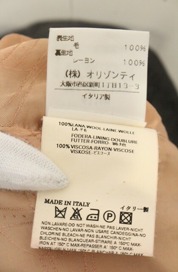 画像7: ヴィヴィアンウエストウッド 中古 / デザインショールジャケット 42 グレー  O-26-06-21-002-jc-IG-OS (7)
