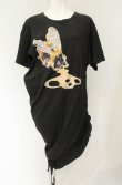 画像2: ヴィヴィアンウエストウッド MAN 中古 / ハニービーカーブシェイプ半袖Tシャツ 44 ブラック  O-26-06-21-023-to-YM-OS (2)