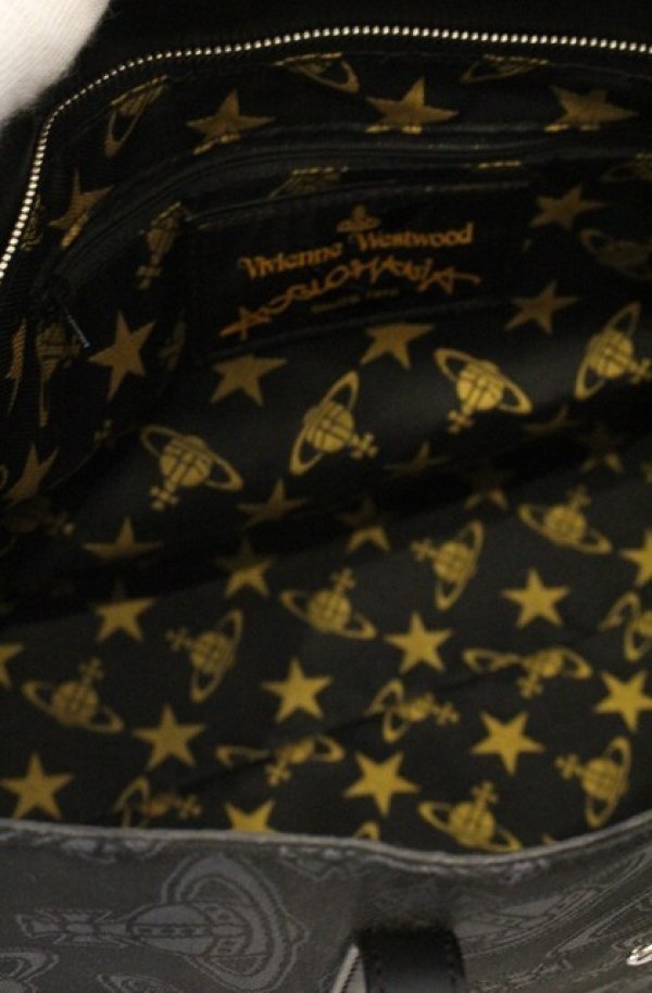 画像5: ANGLOMANIA 中古 / ダンシングオーブトートバッグ  ブラック  O-26-06-21-037-ba-YM-OS (5)