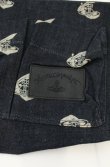 画像2: ANGLOMANIA 中古 / デニムクラッチバッグ  ブラック  O-26-06-21-041-ba-YM-OS (2)