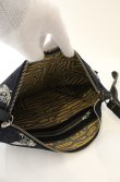 画像5: ANGLOMANIA 中古 / デニムクラッチバッグ  ブラック  O-26-06-21-041-ba-YM-OS (5)