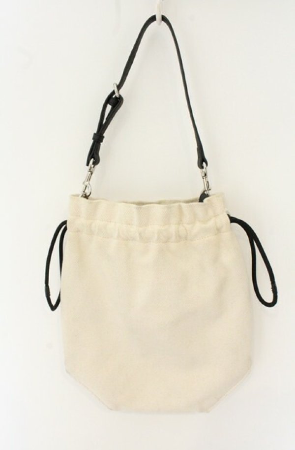 画像2: ヴィヴィアンウエストウッド 中古 / CANVAS DRAWSTRING POUCH SET バッグ（キャンバスドローストリング）  オフホワイト  O-26-06-21-045-sh-YM-OS (2)