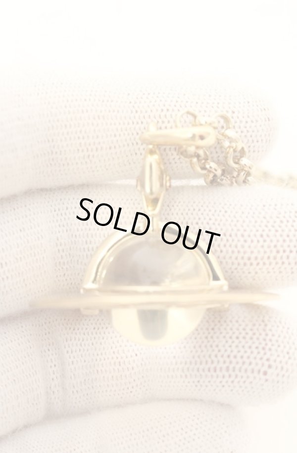 画像4: ヴィヴィアンウエストウッド 中古 / NEW SMALL ORB PENDANT（ニュースモールオーブ）  ゴールド  O-26-06-21-048-nl-YM-OS (4)