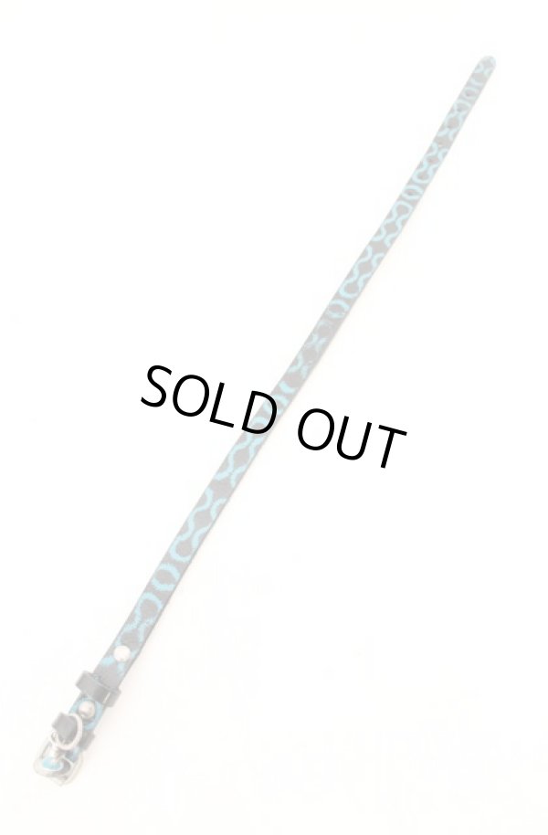 画像5: ヴィヴィアンウエストウッド 中古 / スクイグルチョーカー  ブラックｘブルーグリーン  O-26-06-21-049-ac-YM-OS (5)