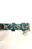 画像9: ヴィヴィアンウエストウッド 中古 / スクイグルチョーカー  ブラックｘブルーグリーン  O-26-06-21-049-ac-YM-OS (9)