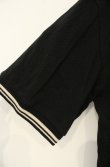 画像4: ヴィヴィアンウエストウッド 中古 / オーガニックカノコクロップドポロトップ 00 ブラック  O-26-06-21-005-to-YM-OS (4)