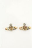 画像3: ヴィヴィアンウエストウッド 中古 / エナメルオーブピアス  ゴールド×ピンク  O-26-06-21-056-ac-IG-OS (3)
