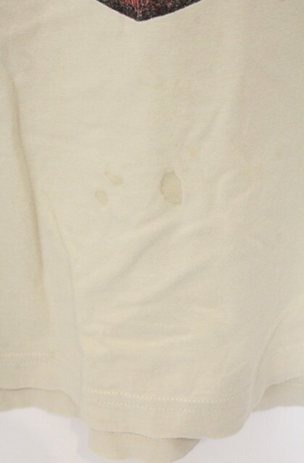 画像2: ANGLOMANIA 中古 / パイレーツハートptTシャツ M クリーム  O-26-06-21-013-ts-YM-OS (2)