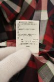 画像5: ヴィヴィアンウエストウッド 中古 / タータンチェックタイフロント半袖シャツ 1 レッドｘマルチ  O-26-06-28-020-bl-YM-OS (5)