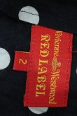 画像5: ヴィヴィアンウエストウッド 中古 / 返シ衿ドット半袖ブラウス 2 ブラックｘホワイト  O-26-06-28-022-bl-YM-OS (5)