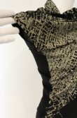 画像2: ヴィヴィアンウエストウッド 中古 / ストロープリント変形トップス 2 ブラック  O-26-06-28-026-to-YM-OS (2)