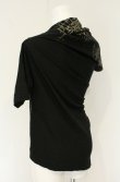 画像3: ヴィヴィアンウエストウッド 中古 / ストロープリント変形トップス 2 ブラック  O-26-06-28-026-to-YM-OS (3)
