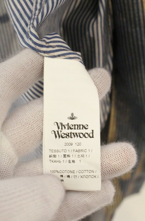 画像9: Worlds End 中古 / アナーキーシャツ S/M マルチ  O-26-06-28-002-bl-YM-OS (9)