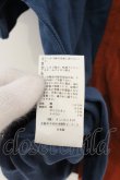 画像5: ヴィヴィアンウエストウッド 中古 / リメイクPOLOトップ オーブスター刺繍 00 ネイビーｘレンガ  O-26-07-05-016-to-YM-OS (5)