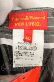 画像5: ヴィヴィアンウエストウッド 中古 / タックストライプショートパンツ 40 グレー  O-26-07-05-023-pa-YM-OS (5)
