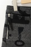 画像2: ヴィヴィアンウエストウッド 中古 / キージャガードアンゴラショートパンツ 2 グレー  O-26-07-05-024-pa-YM-OS (2)