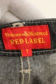 画像6: ヴィヴィアンウエストウッド 中古 / ステッチストレッチジーンズ デニムパンツ 1 ブラック  O-26-07-05-026-pa-YM-OS (6)