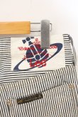 画像8: ヴィヴィアンウエストウッド Anglomania and Lee 中古 / AUTHENTIC JEAN（オーセンティック）デニムパンツ W24 ホワイトｘマルチ  O-26-07-05-027-pa-YM-OS (8)
