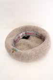 画像4: ヴィヴィアンウエストウッド 中古 / ワンポイントORBベレー帽 S/M グレージュ  O-26-07-05-030-ha-YM-OS (4)