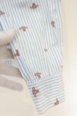 画像3: ヴィヴィアンウエストウッド 中古 / オーブ総柄タイフロントシャツ 3 サックスＸワイン  O-26-07-05-004-bl-YM-OS (3)