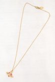 画像2: ヴィヴィアンウエストウッド 中古 / NEW DIAMANTE HEART ネックレス  ピンクＸゴールド  O-26-07-05-034-nl-YM-OS (2)