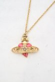 画像5: ヴィヴィアンウエストウッド 中古 / NEW DIAMANTE HEART ネックレス  ピンクＸゴールド  O-26-07-05-034-nl-YM-OS (5)