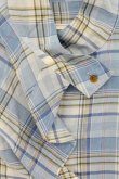 画像2: ヴィヴィアンウエストウッド 中古 / TARTAN DRUNKUN シャツ  サックス  O-26-07-05-005-bl-YM-OS (2)