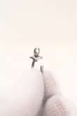 画像4: ヴィヴィアンウエストウッド 中古 / VERAシングルフープピアス  ガンメタ  O-26-07-05-037-er-IG-OS (4)