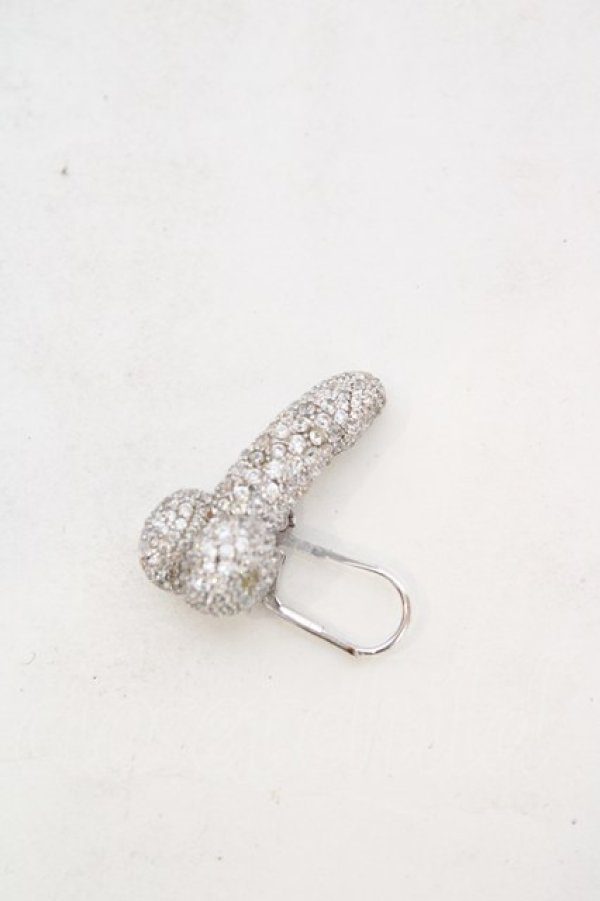 画像2: ヴィヴィアンウエストウッド 中古 / PAN Earring ピアス  シルバー  O-26-07-05-038-ac-YM-OS (2)