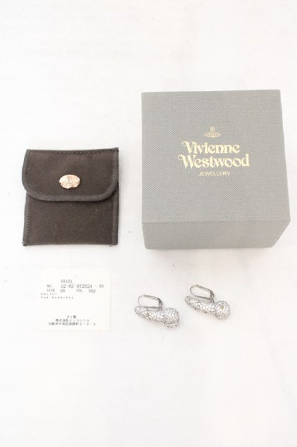 画像6: ヴィヴィアンウエストウッド 中古 / PAN Earring ピアス  シルバー  O-26-07-05-038-ac-YM-OS (6)